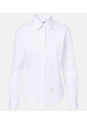 Thom Browne Pinstripe cotton poplin shirt