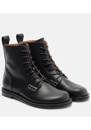 JW Anderson Leather lace-up boots