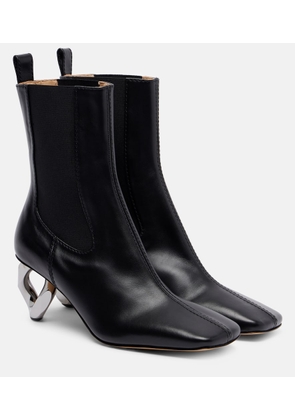 JW Anderson Chain leather ankle boots