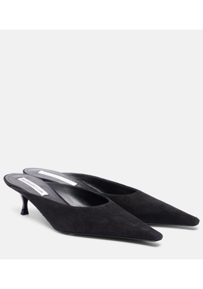 Victoria Beckham 45 suede mules