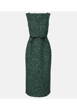 Erdem Tweed midi dress