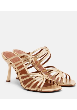 Zimmermann Aura 85 leather mules