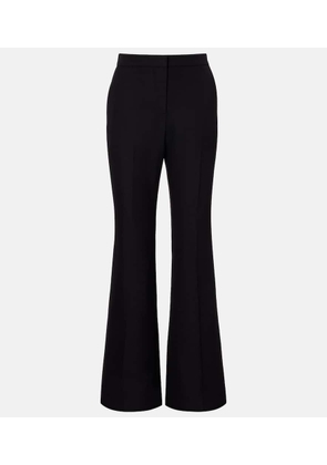 Givenchy Mid-rise wool flared pants