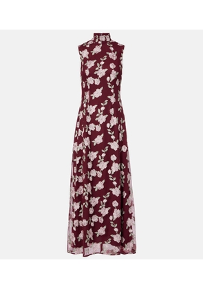 Rotate Floral maxi dress