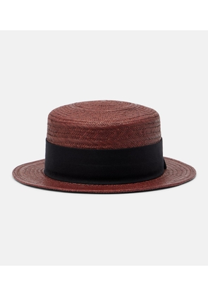 Loro Piana Elena straw sun hat