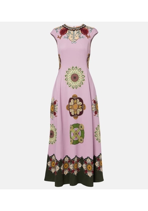 La DoubleJ Park Ave printed maxi dress