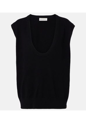 Extreme Cashmere NÂ°423 Lord cashmere-blend sweater vest