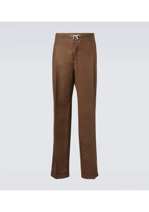 Maison Margiela Mohair and wool straight pants