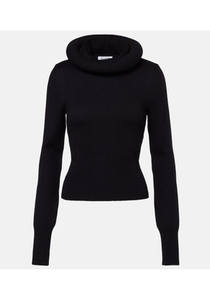 Alaia Virgin wool turtleneck sweater