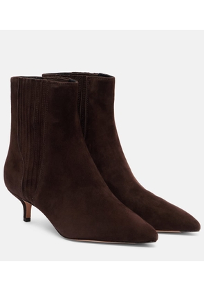 Veronica Beard Lisa suede ankle boots