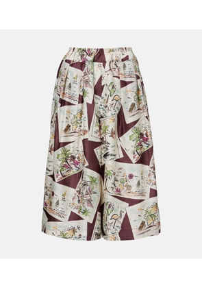 Loro Piana Emon silk Bermuda shorts