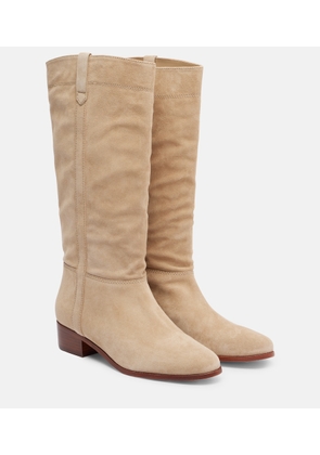 Veronica Beard Suede knee-high boots