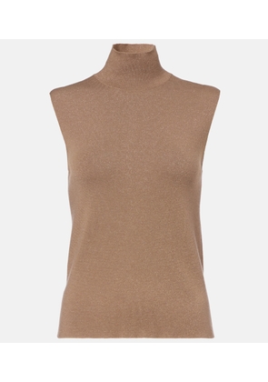 Loro Piana Luciole cashmere-blend sweater vest