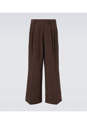 ERL Pleated wide-leg pants