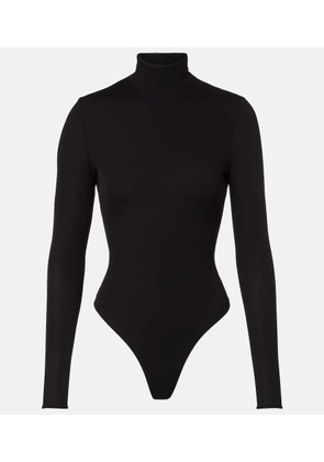 Alaia Open-back jersey bodysuit