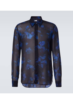 Dries Van Noten Sheer floral shirt