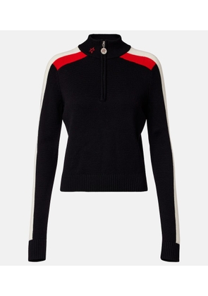 Perfect Moment LA Tour wool half-zip sweater
