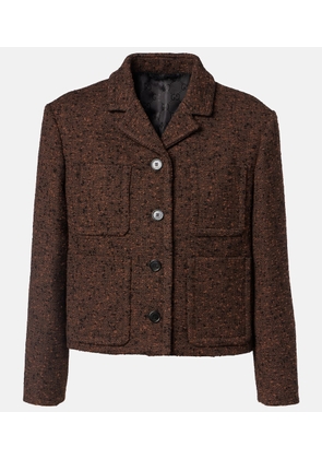 Gucci Wool-blend tweed jacket