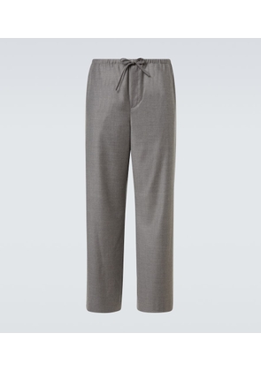 The Row Xon virgin wool straight pants