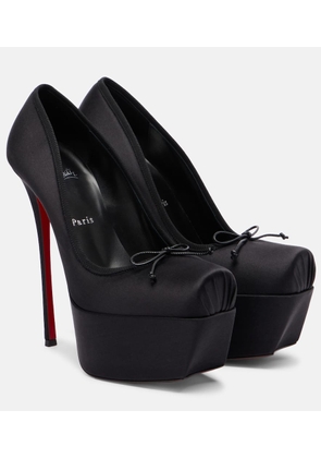 Christian Louboutin Cassia 160 satin pumps