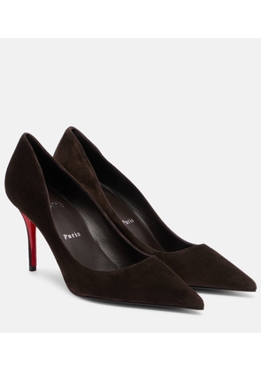 Christian Louboutin Miss Z 80 suede pumps
