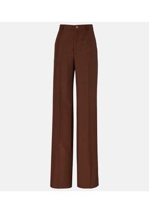 Gucci High-rise straight pants