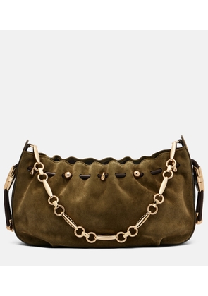 Zimmermann Halcyon suede shoulder bag