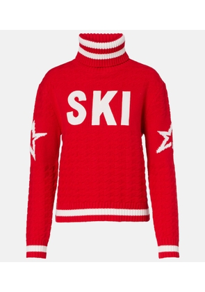 Perfect Moment Glacier wool turtleneck sweater