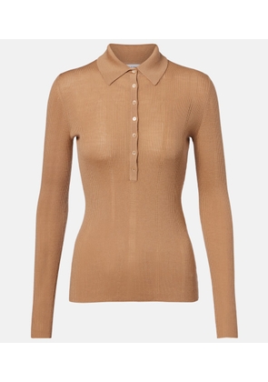 Gabriela Hearst Sophia wool polo sweater