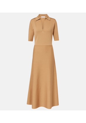 Gabriela Hearst Wool and silk polo dress