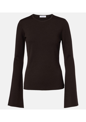 Gabriela Hearst Wool, silk, and cashmere top