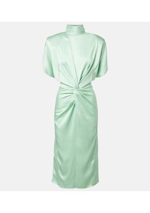 Stella McCartney Satin midi dress