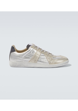 Maison Margiela Replica Iridescent leather sneakers