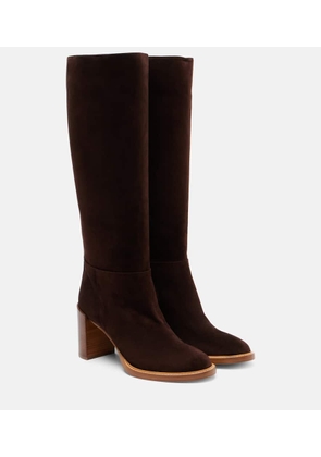Gabriela Hearst Bocca suede knee-high boots