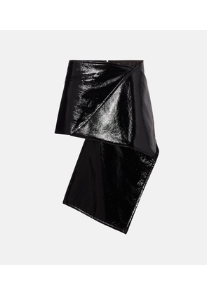 Courreges Asymmetric miniskirt