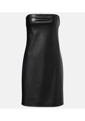 Courreges Strapless minidress
