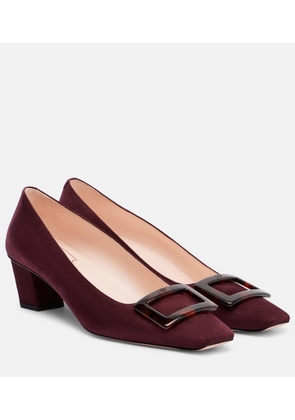 Roger Vivier Belle Vivier 45 suede pumps