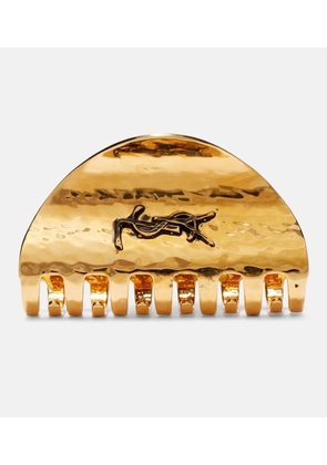 Saint Laurent Cassandre hair clip