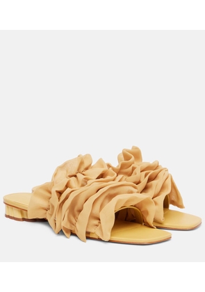 Farm Rio Ruffled sandals