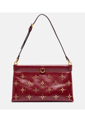 Etro Talk XS studded leather clutch