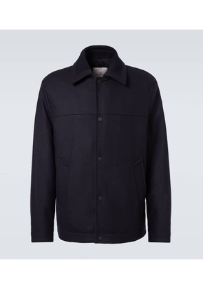 Moncler Emilion wool-blend down jacket