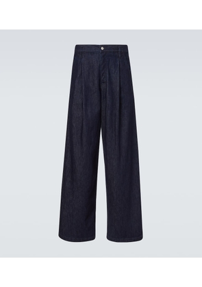 Dries Van Noten Penning high-rise wide-leg jeans