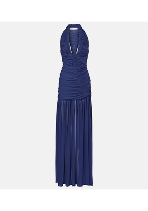 Christopher Esber Orion ruched halterneck gown