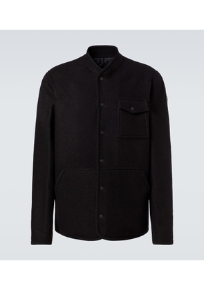 Moncler Virgin wool boucle overshirt