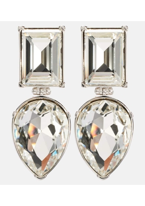 McQueen Crystal-embellished earrings