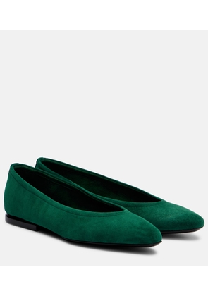 Loro Piana Primula suede ballet flats