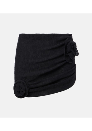 Magda Butrym Floral-applique miniskirt