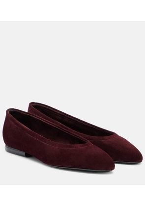 Loro Piana Primula suede ballet flats