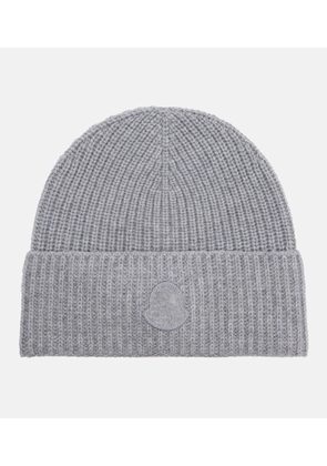 Moncler Ribbed-knit cashmere beanie