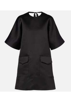 Ganni Open-back minidress